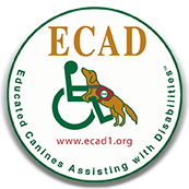ECAD, Educated Canines Assisting with Disabilities logo