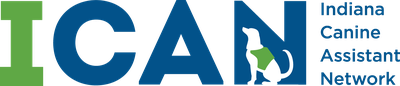Indiana Canine Assistant Network (ICAN) logo